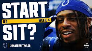 Jonathan Taylor Fantasy Week 4 Start or Sit: A High Floor Start in a Soft Spot