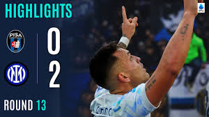 Lautaro Martínez scores twice for Inter in 2-0 win vs. Pisa