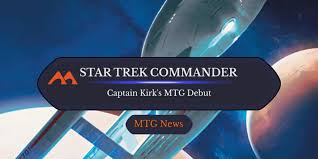 Wizards of the Coast Previews Captain Kirk Magic Card
