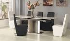 Glacier extending marble dining table Sydney