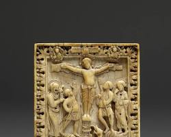 Image of Ivory carving Carolingian art book cover