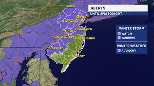 STORM WATCH: Wet snowfall underway across New Jersey