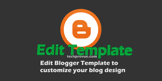 How to edit the template blogger or blogspot