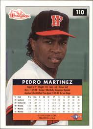 1992-93 Excel #110 Pedro A.Martinez back image - back