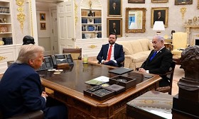 Trump and Netanyahu meet to discuss Gaza deal push