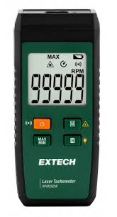 Extech RPM250W Laser Tachometer, 10 to 99,999 RPM