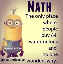 Math - Minion Quotes via Relatably.com
