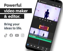 Image of Adobe Premiere Rush mobile app