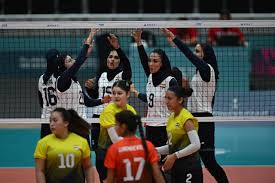 دختران بلندقامت ایران سوم‌ شدند