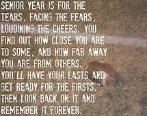 Senior Year Quotes on Pinterest | Senior Graduation Quotes, Senior ... via Relatably.com
