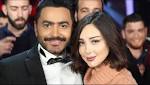 قبل تامر حسني بسمة بوسيل