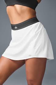 Alo Yoga | Match Point Tennis Skirt in White, Size: 2XS - Product from Alo Yoga