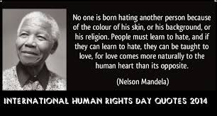 Human Rights Day Quotes. QuotesGram via Relatably.com