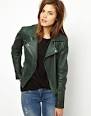 Green leather jackets