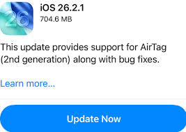 iOS 26.2.1—Update Now Warning Issued To Millions Of iPhone Users