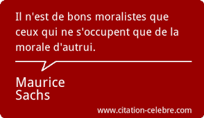Résultat de recherche d'images pour "maurice sachs pancarte sur la morale"