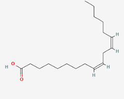 Image of Linoleic acid chemical structure