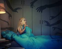 Image of Fear of darkness in children