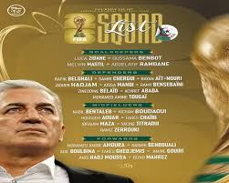 Petkovic dévoile la liste des joueurs pour la Coupe du monde-2026 | Algérie Presse Service