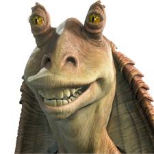 Jar Jar Binks | Tumblr via Relatably.com