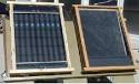 Homemade solar heating panels