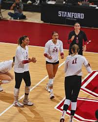 Stanford Sweeps Hawaii in Women's Volleyball Match