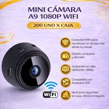 🎥 MINI CÁMARA A9 WIFI 1080P ¿Quieres vigilar tu hogar ...