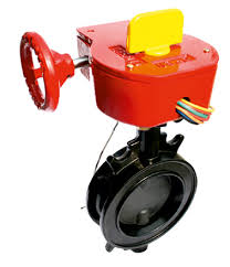 BUTTERFLY VALVE WITH MONITORING KEY - fire hose cabinet ...