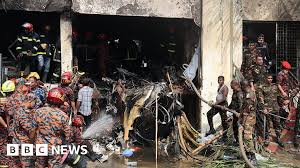 Tragedia en Bangladesh: Avión militar se estrella contra escuela, múltiples víctimas