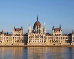 Imagen del edificio del Parlamento húngaro, Budapest