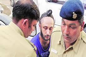 ... 20-yr-old youth Simarjot on charges of allegedly blackmailing and demanding ransom of Rs 1 crore from a senior Haryana cadre IAS officer, Shashi Gulati ... - M_Id_218402_Simarjot_in_police_custody._