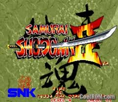 Resultado de imagem para neo geo Samurai Shodown