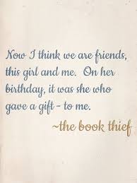 This segment from the Book Thief is from The Standover Man; a book ... via Relatably.com