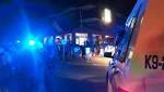 Three shot after supermarket robbery