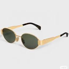 Gold Wire Mirror Sunglasses Oval Frame, Triplet Signature, Metal Legs Ideal For Womens Training And Outdoor Activities From Lcr01, $10.41 | DHgate.Com