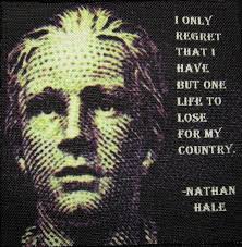 Like this item? Add it to your favorites to revisit it later. NATHAN HALE QUOTE - Printed Patch - Sew On - Vest, Bag, Backpack, - il_570xN.418893310_evws