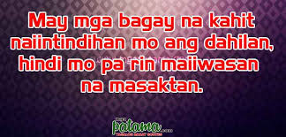 Tagalog Breakup Quotes - Mga Patama Quotes via Relatably.com