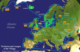 Image result for najazdy normanów mapa