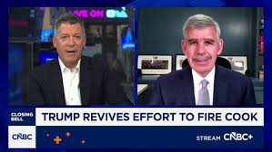 Pres. Trump's attempt to dismiss Lisa Cook is 'puzzling', says Allianz Mohamed El-Erian