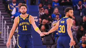 Steph Curry Reunites With Former Golden State Warriors Teammate Klay 
Thompson