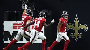 Monday Night Football: Falcons run over Saints 45-24 to ruin New Orleans’ celebration — NBC Sports