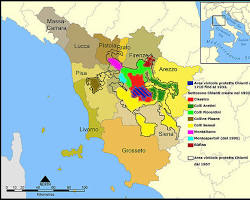 Região de Imagem de Chianti, Itália