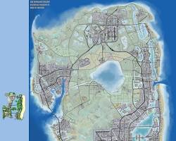 Imagem de GTA Vice City map comparison