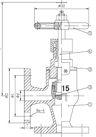 Bronze globe valve JIS F7304 16K_Qingdao V-goal Marine Valve ...