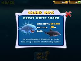 Image result for hungry shark evolution great white