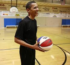 Image result for picture of obama playing basketball