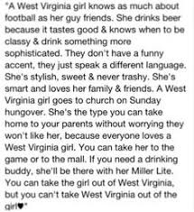 West by God Virginia girl on Pinterest | West Virginia Girls, West ... via Relatably.com