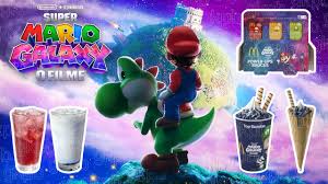Super Mario Galaxy ganha cardápio especial no McDonald’s Brasil