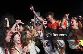 Licensable picture: FIFA World Cup 2026 - Round of 16 - Portugal v Spain - Fans gather in Lisbon