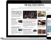 Hình ảnh về Wall Street Journal website